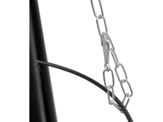 GRILL WISZĄCY NA TRÓJNOGU, RUSZT 46CM