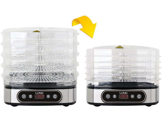 SUSZARKA SPOŻYWCZA 5 SIT, 420-500W Z CZASOMIERZEM