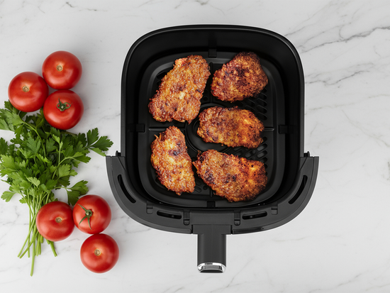 FRYTKOWNICA BEZTŁUSZCZOWA 1600W 6,5L STAL NIERDZEWNA