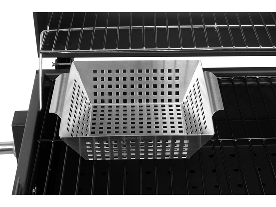 KOSZYK DO GRILLOWANIA, STAL NIERDZEWNA 26 X 22 X 7CM