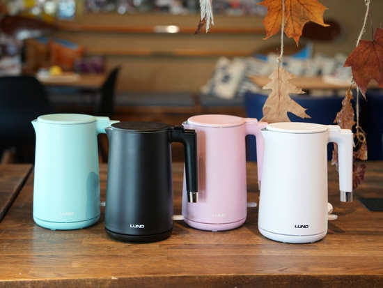 CZAJNIK ELEKTRYCZNY 1,5L TURKUSOWY, COOL TOUCH