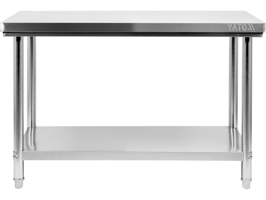 STÓŁ CENTRALNY SKŁADANY Z PÓŁKĄ 1400×700×H850MM