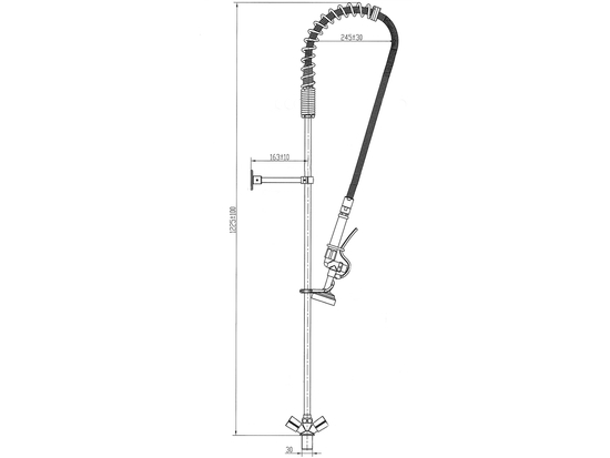 BATERIA GASTRONOMICZNA STOJĄCA