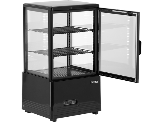 WITRYNA CHŁODNICZA 59L 46X41X82 CZARNA