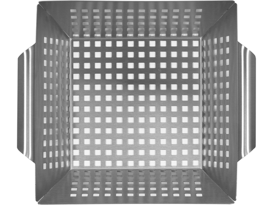 KOSZYK DO GRILLOWANIA, STAL NIERDZEWNA 26 X 22 X 7CM