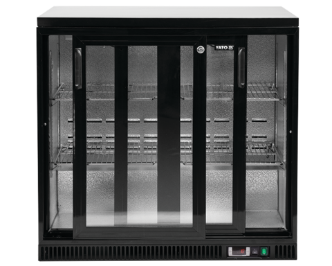 WITRYNA CHŁODNICZA DO BUTELEK 2 DRZWI PRZESUWANE