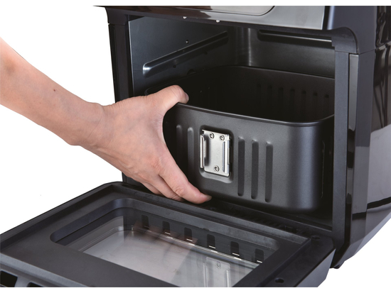 FRYTKOWNICA BEZTŁUSZCZOWA, PIEKARNIK 12L 1800W LED