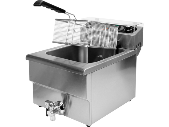 ELEKTRYCZNA FRYTOWNICA Z ZAWOREM SPUSTOWYM 12L