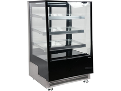 WITRYNA CHŁODNICZA 500L 90X80X144 CZARNA