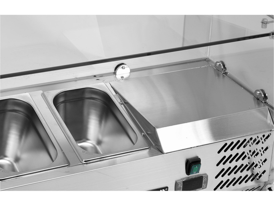 WITRYNA CHŁODNICZA NADSTAWNA 8X1/4 GN