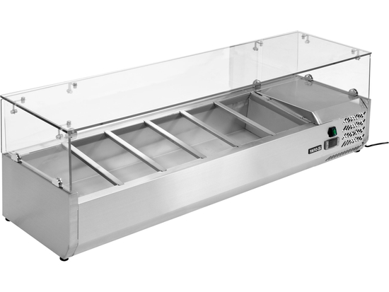 WITRYNA CHŁODNICZA NADSTAWNA 6X1/4 GN