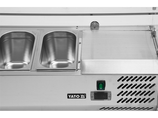 WITRYNA CHŁODNICZA NADSTAWNA 7X1/4 GN