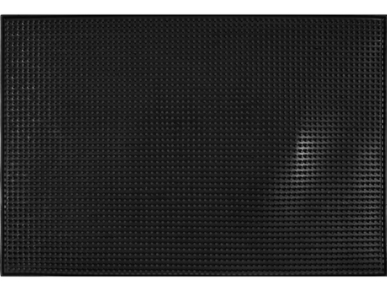 MATA BAROWA, PODKŁADKA BARMAŃSKA 46 X 31 X 1 CM CZARNA