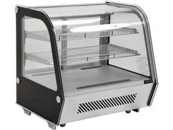 WITRYNA CHŁODNICZA 120L 70,2X56,8X68,6 SREBRNA