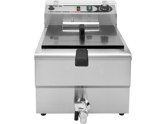 ELEKTRYCZNA FRYTOWNICA Z ZAWOREM SPUSTOWYM 12L