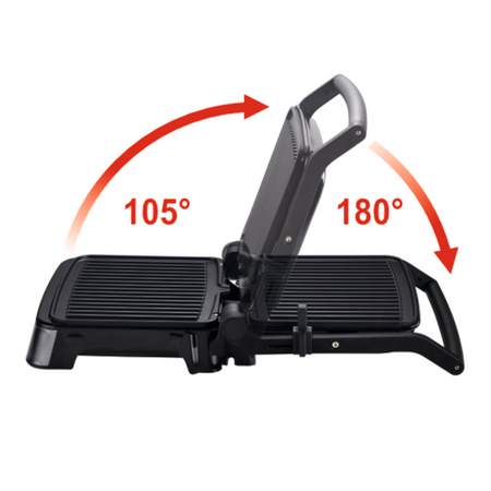 GRILL ELEKTRYCZNY 2000W, PANEL LED