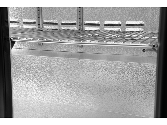 WITRYNA CHŁODNICZA DO BUTELEK 1-DRZWIOWA CZARNA