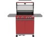 GRILL GAZOWY OKAYA 4+1, 14,5KW, CZERWONY