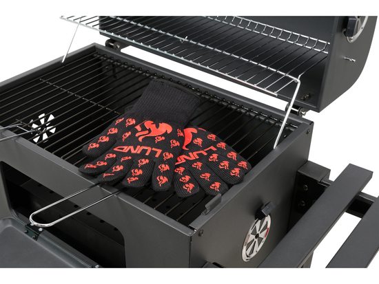 RĘKAWICE ODPORNE NA WYSOKĄ TEMPERATURĘ, DO GRILLA