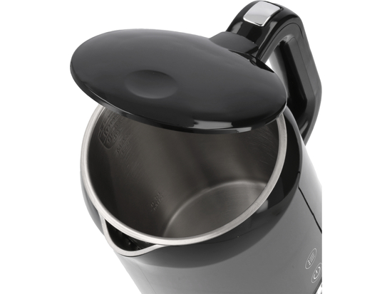 CZAJNIK ELEKTRYCZNY 1,7L, REGULACJA TEMP. CZARNY