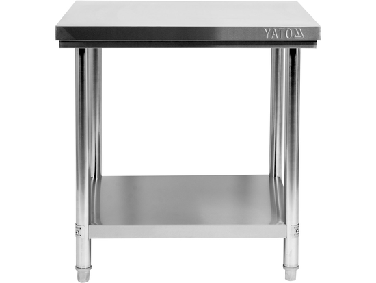 STÓŁ CENTRALNY SKŁADANY Z PÓŁKĄ 800×700×H850MM