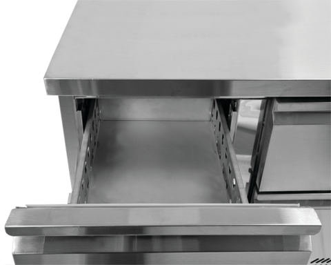 STÓŁ CHŁODNICZY Z 4 SZUFLADAMI - LINIA 700