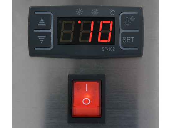 WITRYNA CHŁODNICZA 5X1/2 GN 175,5X39,5X37,5