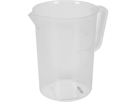 DZBANEK Z MIARKĄ 2000ML PRZEZROCZYSTY