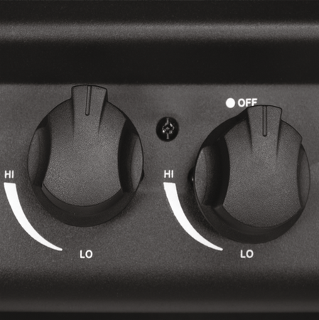 GRILL GAZOWY BAVEN, 2 PALNIKI 5,5KW CZARNY