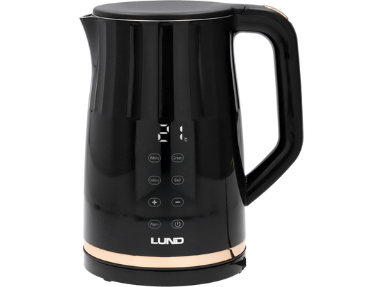 CZAJNIK EL. 1,7L, REGULACJA TEMPERATURY, CZARNY