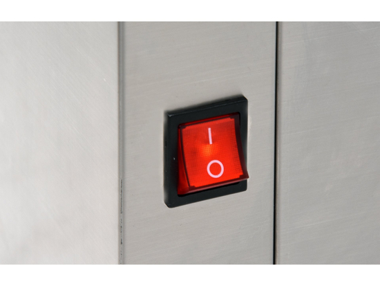 WITRYNA CHŁODNICZA 400L 65X65X190 CZARNA