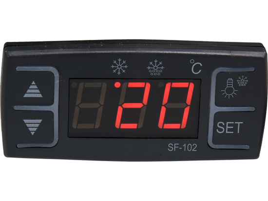 WITRYNA CHŁODNICZA 120L 70,2X56,8X68,6 SREBRNA