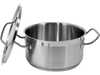 GARNEK NISKI Z POKRYWKĄ ZE STALI NIERDZEWNEJ 20X10,5CM 3,3L