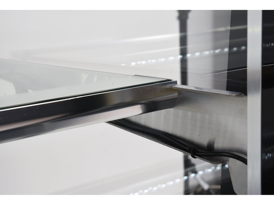 WITRYNA CHŁODNICZA 500L 90X80X144 CZARNA