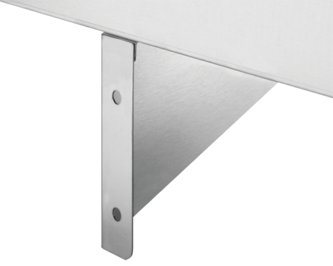 PÓŁKA WISZĄCA Z RANTEM POJEDYNCZA 900X300X180MM