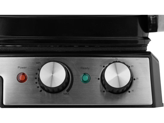 GRILL ELEKTRYCZNY 2000W, 29,5X24CM, TIMER