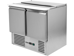 STÓŁ CHŁODNICZY 2-DRZWIOWY Z POKRYWĄ