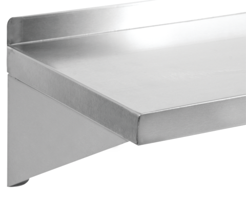 PÓŁKA WISZĄCA Z RANTEM POJEDYNCZA 900X300X180MM