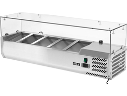 WITRYNA CHŁODNICZA NADSTAWNA 5X1/4 GN