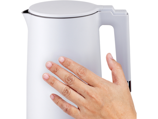 CZAJNIK ELEKTRYCZNY 1,5L BIAŁY, COOL TOUCH