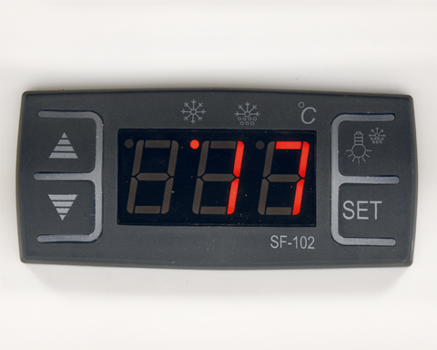 WITRYNA CHŁODNICZA 78L 42X38X96 BIAŁA