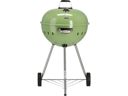 GRILL WĘGLOWY OKRĄGŁY 54CM ZIELONY