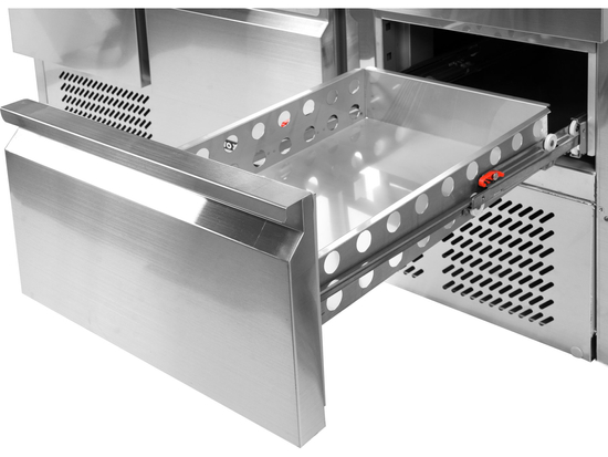 STÓŁ CHŁODNICZY Z 6 SZUFLADAMI - LINIA 700