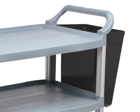 POJEMNIK DO WÓZKA CZARNY PP 33,5X23,1X44,5CM