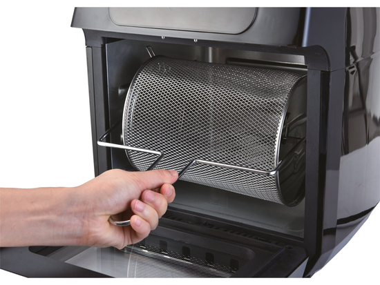 FRYTKOWNICA BEZTŁUSZCZOWA, PIEKARNIK 12L 1800W LED