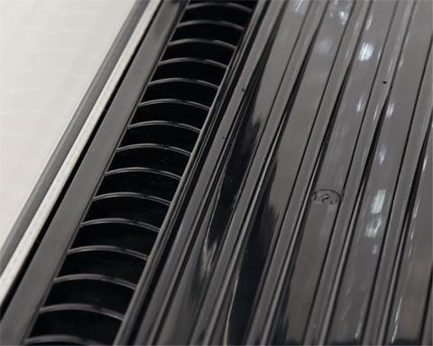 WITRYNA CHŁODNICZA 78L 42X38X96 CZARNA