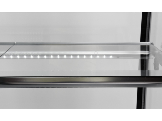 WITRYNA CHŁODNICZA 500L 90X80X144 CZARNA