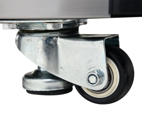 WITRYNA CHŁODNICZA 400L 68X68X175 CZARNA