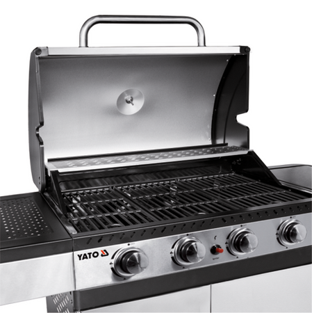 GRILL GAZOWY ZUSHI 4+1, STAL NIERDZEWNA 14,2KW