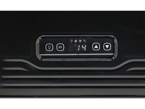 WITRYNA CHŁODNICZA 59L 46X41X82 CZARNA